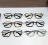 New fashion design square optical eyewear 8244 exquisite titanium and acetate frame retro shape simple and popular style with box can do prescription lenses