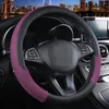 Tampa do volante Tampa de carro Tampa de carro de 38 cm de seda de seda respirável para acessórios de interiores de automóveis de verão