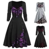 Casual Dresses Unique Party Dress Big Swing Polyester Lady Skin-friendly Comfortable