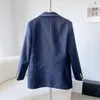 Chaqueta blazer de diseñador para mujer, abrigo, ropa, letra G, estilo académico, primavera y otoño, nuevo top lanzado