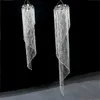 décor) Unique suspendu acrylique perlé cristal colonne mariage plafond suspendu pilier mariage toile de fond décorations de scène imake856