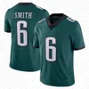 Jason Kelce Hurts Football Jersey Brown Devonta Smith D'andre Swift Brian Dawkins Haason Reddick Nolan Jalen Carter Lane Johnson Goedert