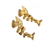 Boucles d'oreilles à tige Moyen Vintage Fishbone Femme Niche Design Senior Sens Plaqué Or Personnalité Lumière Luxe Rétro Oreille Accessoire