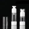 100 Stück 15 ml 30 ml 50 ml 100 ml Kunststoff-Reise-Nachfüllflasche Transparente Airless-Pumpe Parfüm Flüssigkeit Vakuum-Creme-Flasche