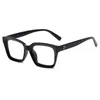 Sunglasses Oversized Optical Reading Eyeglasses Retro Large Square Presbyopia Glasses Men Women Fashion Round Face Computer