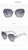 Myopiska solglasögon för kvinnor y uv skydd solskydd solglasögon gata foto stor ram visar tunna solglasögon t50