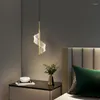 Hängslampor nordiska led lampor inomhusbelysning hängande lampa för hemmet säng vardagsrum dekoration matbord