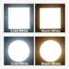 Panellampor Dimble 3W 9W 12W 15W 18W 21W Cree LED infälld Downlight Lamps Lamp varm naturlig Cool White Super-Thin LED-panelbelysning runda