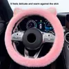 Steering Wheel Covers Cover Protector Adorable Sweat-proof No Shedding Lovely Ears For Vehicle