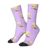 Chaussettes pour hommes Kawaii imprimé Haikyuu Tsukishima Kei pour femmes hommes extensible été automne hiver volley-ball Anime Manga équipage