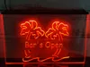 Bar to otwarty palm drzewo pubowe piwo neon znak LED Ściana światła ścienna Wystrój Ściany Oświetlenie Neon Znak sypialnia Bar Party Świąteczne ślub