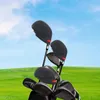 Other Golf Products 9Pcs Club Iron Head Covers Protector Golfs Cover Set Wedge Headcovers Rod Protective 231124