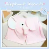 Herr shorts älskvärd elefant sommar hemma casual shorts män och kvinnor andas roliga bekväma parmönster korta byxor 230425