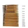 Nålcirkulär stickor nålar virkning krok bambuuppsättning utbytbara fodral hantverk sömnadssatser vävda diy verktyg 13pairs 231124