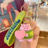 Anime Monster University Series Big Eyes Keychain Söt tecknad PVC Doll Bag Pendant