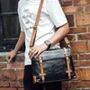 Briefcases Clearance Men Briefcase Leather Handbag Vintage Crossbody Bags Business Office Handbags Men's Travel Laptop Bag Moto Style