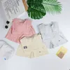 Crianças, roupas de bebê conjuntos de roupas infantis designer jovens meninos roupas meninas roupas de verão t-shirt ternos de bebê tamanho 80-130 t22c#