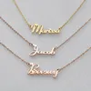 Pendant Necklaces Jules Name Necklace Custom For Women Girls Friends Birthday Wedding Christmas Mother Days Gift