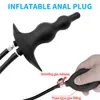 Giocattoli anali Gonfiabile Plug anale Clistere Giocattoli sessuali per coppie Squirt Pulitore vaginale Butt plug in silicone Dilatatore vaginale Pompa ano Adulti 18 giocattoli 230426