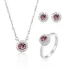 Bruiloft Sieraden Sets CSJ Real 925 Zilveren Zultanite Steen Veranderen Kleur voor Vrouwen Lady Engagement Verjaardagscadeau 231124