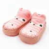 First Walkers Baby Floor Anti-Slip Sock Toddler Shoes Kids Girls Boys Stretch Knit (0-24 Months)