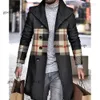 Designer Mode Herfst/Winterjas Trenchcoats 2022 Winter Mode Mannen Windjack Heren Lange Kleding Heren Casual Zakelijke Jas Vrije tijd 772