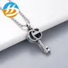 Bull Head Pendant Male Personality Set Chain Tide pPersonality 925 sterling silver High Quality Versatile Necklace Male fashion Thai Silver pendant