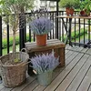 Fiori decorativi Durevoli Pratici Mazzi di lavanda artificiale Fascio Matrimonio Decorazione fai da te Filo di ferro in plastica