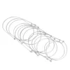 Storage Bottles 8pcs Jar Wire Hangers Stainless Steel Handles For Regular Mouth Pint Canning Jars ( Silver )