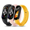 Pulseiras M7 Smart Watch Men Women Smartband M7 Freqüência cardíaca Smartwatch Rastreador de fitness Sport Sport Sport Smart Bracelet para Mi Band 7