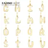 FAHMI – pendentif lettre exquis en or, bon savoir-faire, marque de haute qualité, nouveau, en Stock, 2023