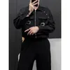 Men's Casual Shirts XS-6XL 2023 Men Women's Clothing Catwalk Functional Work Attire Metal Shirt Lovers Plus Size Costumes