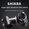 Grupki rowerowe Shikra MTB STEM 318 mm Rower Sieterda 7 stopni Ultralight 3545556065708090100110mm części 230425