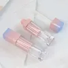 Bouteilles de stockage de haute qualité Logo personnalisé en gros faites votre propre marque de maquillage 5 ml tube de brillant à lèvres vide bricolage conteneur de brillant à lèvres