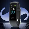 Smart Band Watch Thermometr 0,96 cala inteligentna bransoletka Monitor Sport Fitness Tracker Bransoletka Mężczyźni kobiety