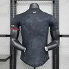 2023 2024 لاعب المشجعين Maradona البرتغالي برازيل كرة القدم قمصان Siu la Pulga Jersey Special Saka Rice Black Shirt