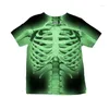 Men's T Shirts Summer 3D Printed Short-sleeved T-shirt Fashion Niche Casual Loose High Street Top T-shirts Men Tops Male Clothes