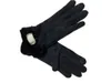 New Brand Design Faux Fur Style UG Glove for Men Women Winter Outdoor Warm Five Fingers Artificial Leather Gloves Wholesale