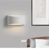 Wandlamp SCONCES Lichtarmaturen Moderne LED -verlichting op en neer binnen gips voor woonkamer slaapkamer ganglampen Wandlampe