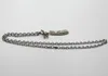 Цепи Декоративное ожерелье с подвеской из перьевой ноги 14 дюймов-17 дюймов