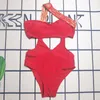 Kobiety dla kobiet projektantki strojów kąpielowych litera One Piece Swimsuits moda seksowna bikini zestaw kobiet na plaży push upy kostium kąpielowy z tagami w magazynie szybka wysyłka t939