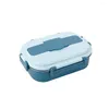 Ensembles de vaisselle Lunch Box Réchauffeur Conteneur 3 Grilles Lunchbox Enfants Enfants École Bureau Travail Accessoires Snack Petit Déjeuner Stockage