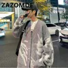 Męskie swetry Zazomde Harajuku duży sweter w Japonii w stylu streetwear koreański swetk mody dla mężczyzn z dzianiny 231124
