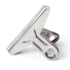 Bag Clips 20 pcslot Grip Bulldog spaper Letter Snacks Sketchpad Metal Clip Size 118mm150mm Stationery 230425