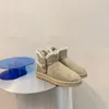 Botas altas até o joelho Tasman Chinelos botas de pele de castanha Slides de pele de carneiro Shearling Tazz NEW Mules Mulheres Ultra Mini Bota plataforma Slip-on Sapatos camurça superior neve conforto