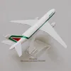Aircraft Modle Alloy Metal Air Alitalia B777 Model samolotu Italian Airlines Boeing 777 Airways Model Diecefast Aircraft Prezenty dla dzieci 16 cm 230426
