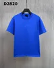 Italia New Mens Designer T shirt Parigi moda magliette Estate D T-shirt maschile Top Quality 100% cotone M-XXXL 2820