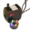 Pompalar Dalgalı Su Pompası Akvaryum Balık Havuz Bahçe Çeşme Pompası LED Renk Değişen Çeşme Maker Pompası Balık tankı için Pompa D30