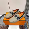 Beste Qualität Marke Desingner Männer Loafer Freizeitschuhe Hochwertiges echtes Leder Kleid Mode Stile Wohnungen Freizeit Herren Drive Schuhe Schwarz Orange