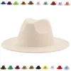 Breda randen hattar hink hattar fedora hatt kvinnor hatt vinter lyxiga man hattar för kvinnor mode formellt bröllop dekorera kamel panama cap fedoras gorras para mujer 230426